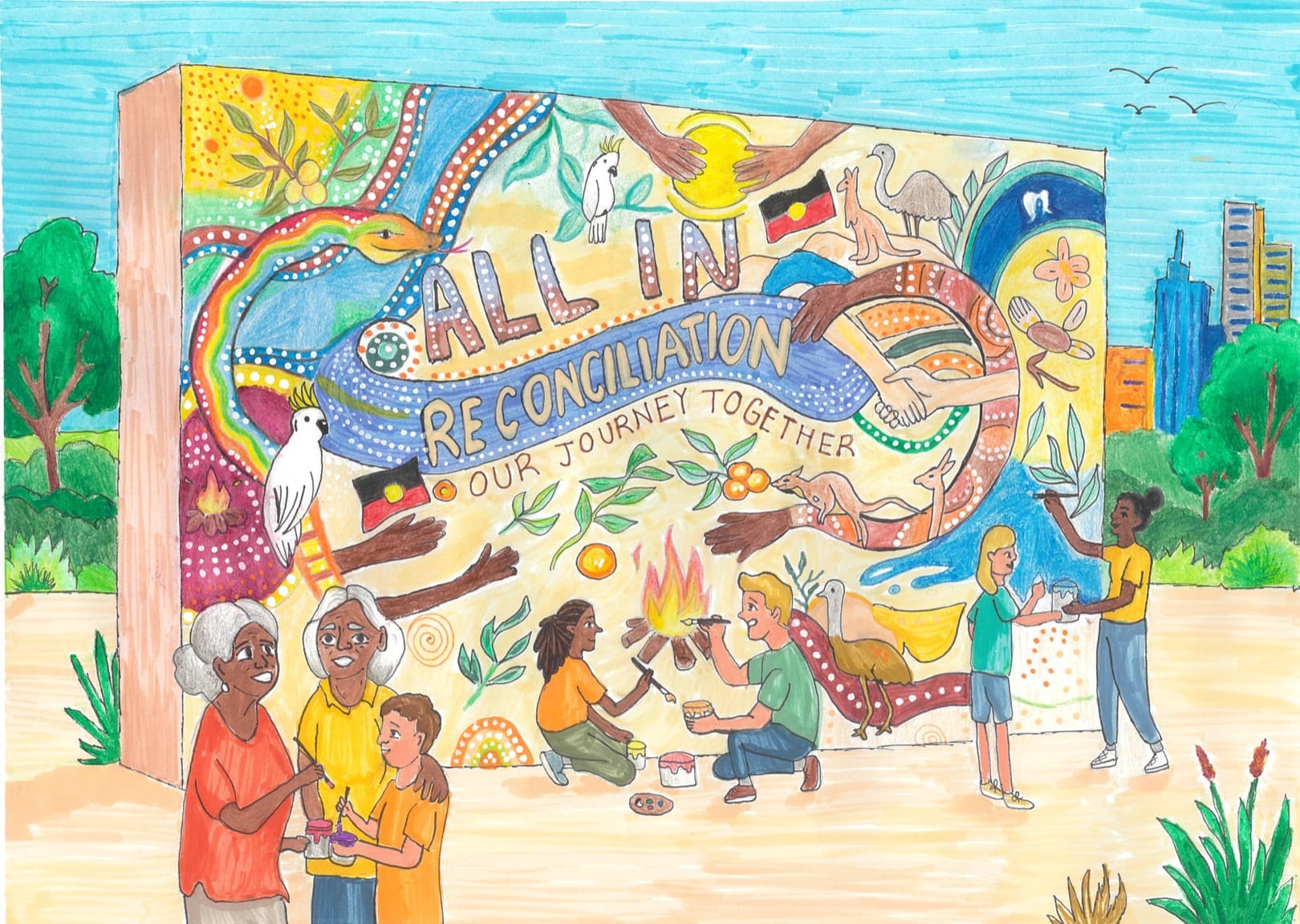 “Culture through art” by Vriha J.