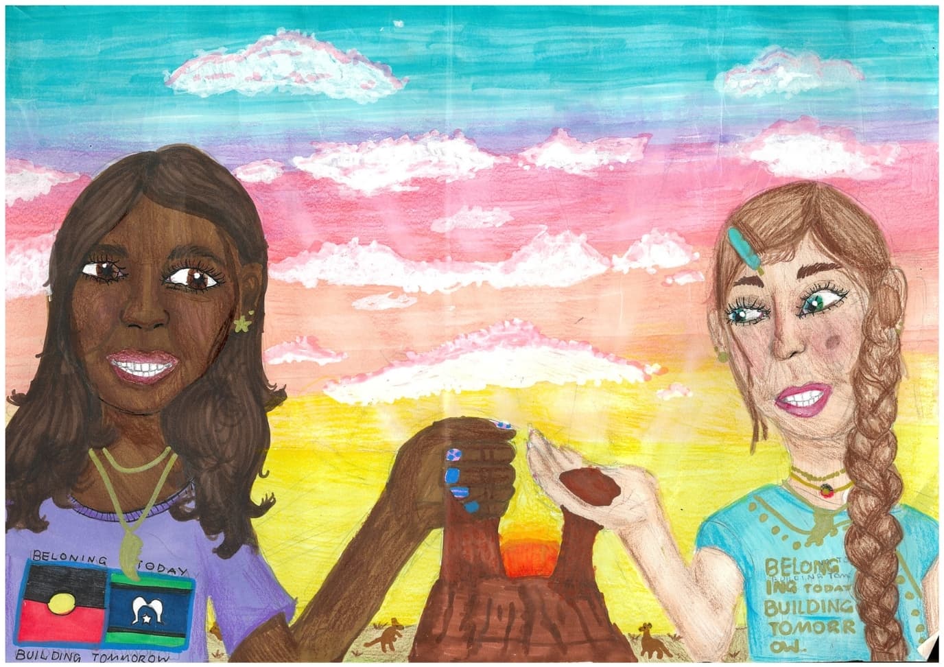 “Reconciliation Art” by Adelaide M.